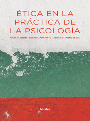 cover image of Ética en la práctica de la psicología
